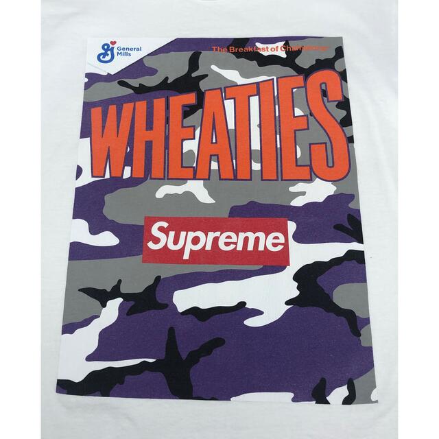 Supreme(シュプリーム)の2021ss Suprem Wheaties Tee 白 シュプリーム メンズのトップス(Tシャツ/カットソー(半袖/袖なし))の商品写真