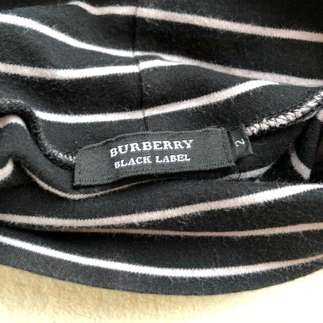 BURBERRY BLACK LABEL(バーバリーブラックレーベル)の【お買い得】BURBERRY BLACK LABELカットソー【Mサイズ】 メンズのトップス(Tシャツ/カットソー(七分/長袖))の商品写真