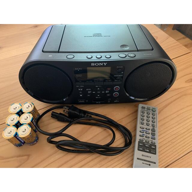 ポータブルプレーヤー値下げ　ソニー SONY CDラジオ Bluetooth対応 ZS-RS81BT
