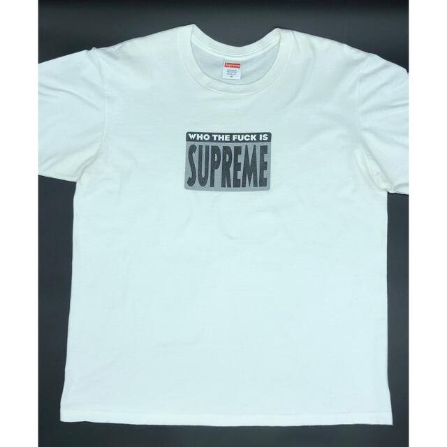 Supreme(シュプリーム)のSuprem Who The Fuck Tee 2019ss 白 シュプリーム メンズのトップス(Tシャツ/カットソー(半袖/袖なし))の商品写真
