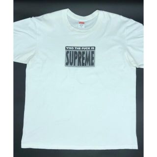 シュプリーム(Supreme)のSuprem Who The Fuck Tee 2019ss 白 シュプリーム(Tシャツ/カットソー(半袖/袖なし))