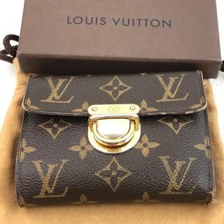 ルイヴィトン(LOUIS VUITTON)のLOUIS VUITTON 三つ折り 財布 モノグラム M58013 レディース(財布)