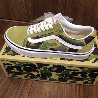 Bape × Vans ABC Camo Old Skool US 26.5cm