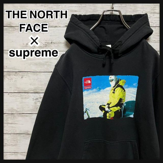 国内正規□ Supreme ×THE NORTH FACE スウェットパーカー レアカラー