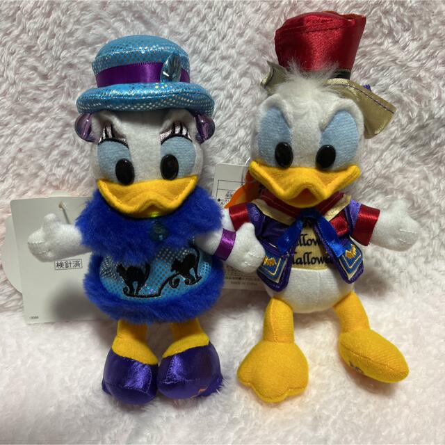 ディズニー ぬいぐるみバッジ ドナルド デイジー ハロウィン | フリマアプリ ラクマ