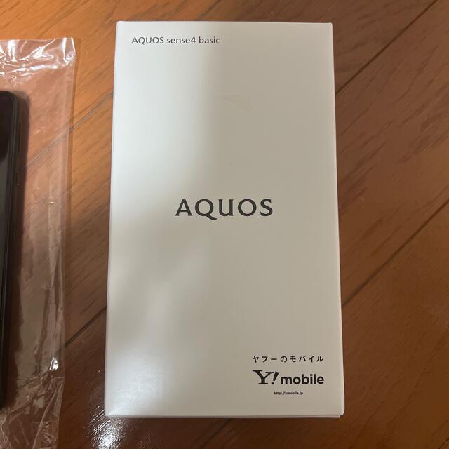 AQUOS sense4 basic Ymobile版SIMフリー ブラック A