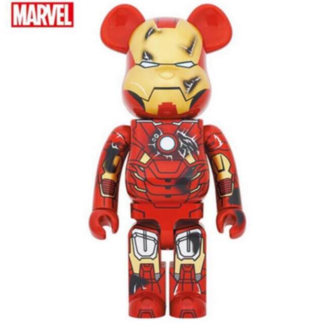 BE@RBRICK IRON MAN MARK VII DAMAGE 400％エンタメ/ホビー