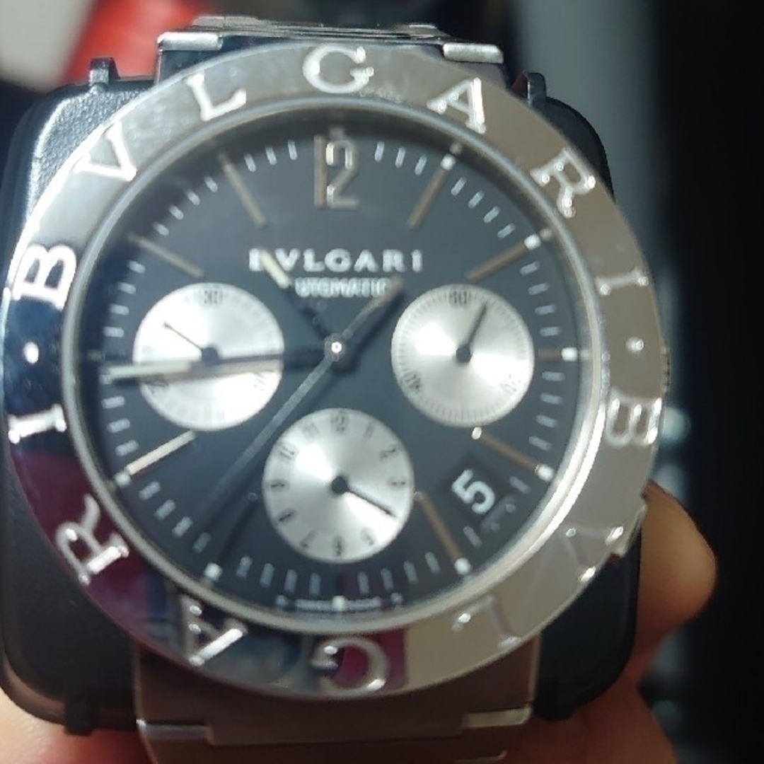 BVLGARI 腕時計 BB38BSSDCH ブルガリブルガリ クロノグラフ