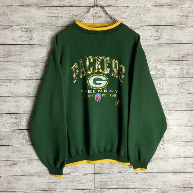 proline製　packers パッカーズ　スウェット　NFL 刺繍