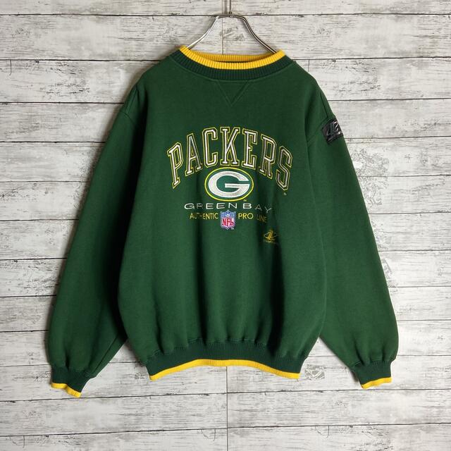 proline製　packers パッカーズ　スウェット　NFL 刺繍