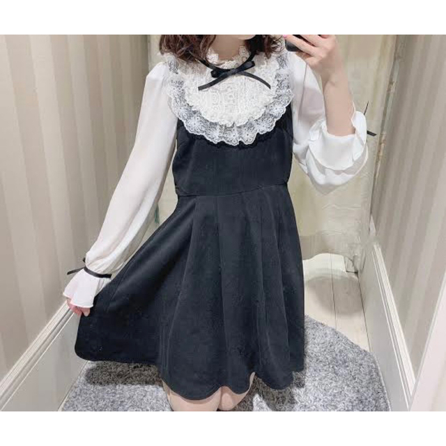 evelyn - evelyn メイド風 ワンピースの通販 by awa's shop evelyn - evelyn メイド風 ワンピースの通販 by awa's shop