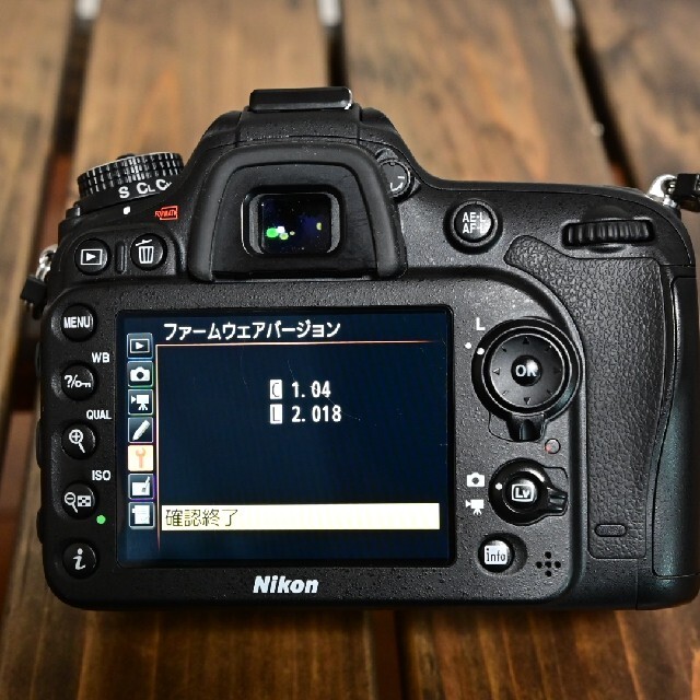 Nikon(ニコン)の【美品】Nikon D7200 デジタル一眼レフカメラ ボディ スマホ/家電/カメラのカメラ(デジタル一眼)の商品写真