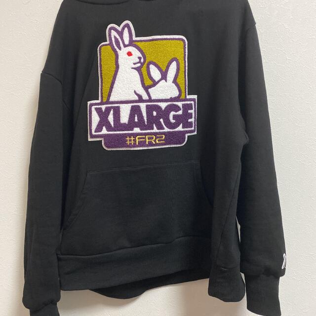 XLARGE×FR2 コラボパーカー