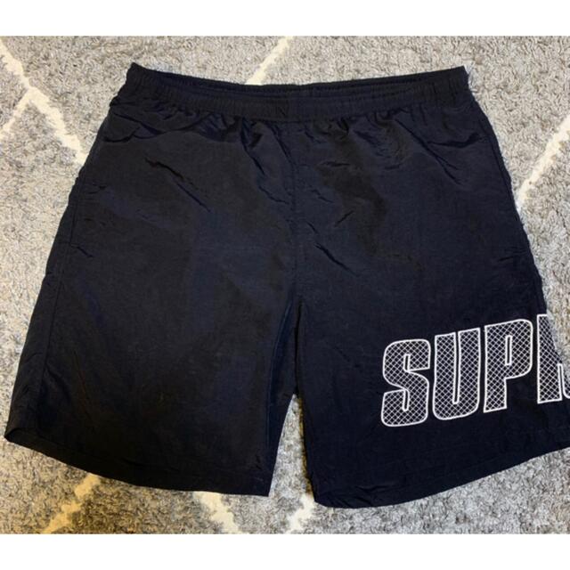 Supreme - supreme logo appliqu water short Sサイズの通販 by @pump 