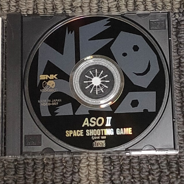 SNK(エスエヌケイ)のASOⅡ ネオジオCD エンタメ/ホビーのゲームソフト/ゲーム機本体(家庭用ゲームソフト)の商品写真