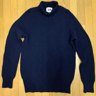 アクネストゥディオズ(Acne Studios)のAcne リブ　ラグラン　ニット　セーター(ニット/セーター)