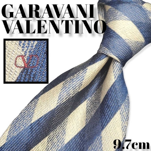 valentino garavani(ヴァレンティノガラヴァーニ)の【新入荷】【美品】VALENTINO GARAVANI　ブランドネクタイ　メンズ メンズのファッション小物(ネクタイ)の商品写真