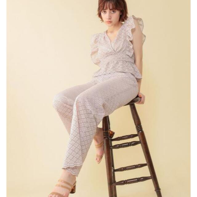 deicy ME COUTURE レースセパレートオールインワン ホワイト