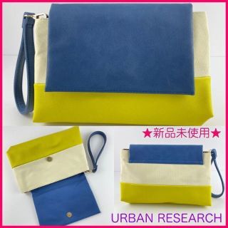 新品 定価5292円 ナノユニバース バッグ マスタード or 緑カーキ