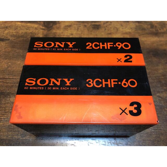 SONY カセットテープ CHF60・90 5本まとめ新品・未開封品 昭和レトロ