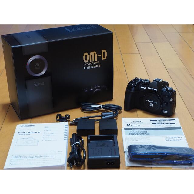 大幅値下げ❗️OM-D E-M1 MarkⅢボディ　美品OM-DE-M1markⅢ