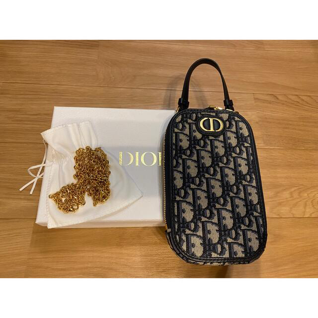 Dior - 値下げ 新品未使用 DIOR ディオールオブリーク フォンホルダー スマホケース