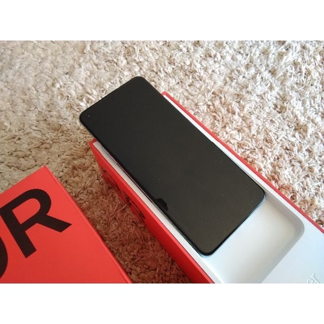 OnePlus 9R 8GB+128GB ブルー LE2100 スマートフォン本体 OnePlus 9R 8GB+128GB ブルー LE2100 スマートフォン本体