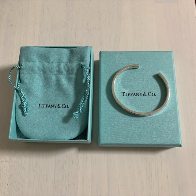 【Tiffany&co】正規品　ティファニー　バングル  925 ギャランティ付