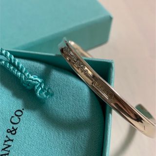 【Tiffany&co】正規品　ティファニー　バングル  925 ギャランティ付