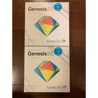 遺伝子検査キット　GeneLife 「Genesis2.0+」2個セット(その他)