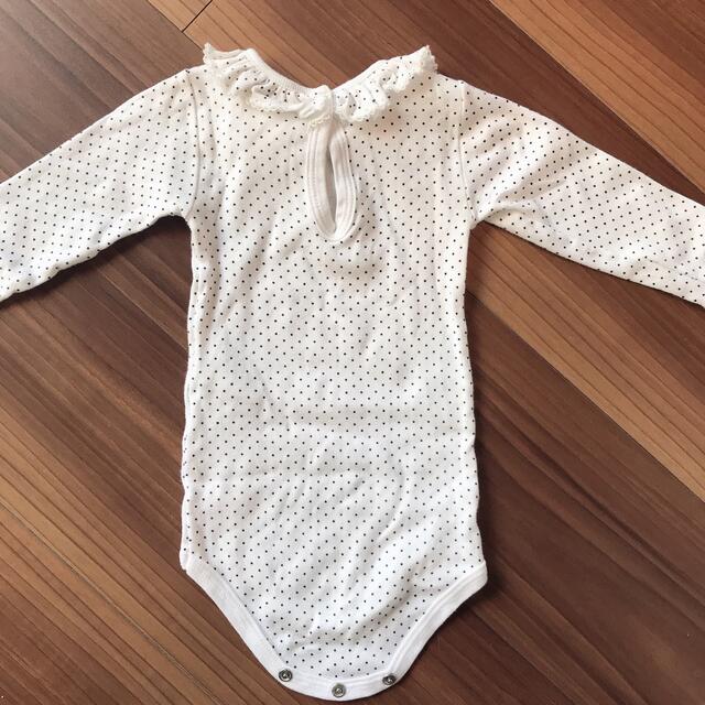 PETIT BATEAU(プチバトー)のプチバトー　ロンパース　肌着 キッズ/ベビー/マタニティのベビー服(~85cm)(ロンパース)の商品写真