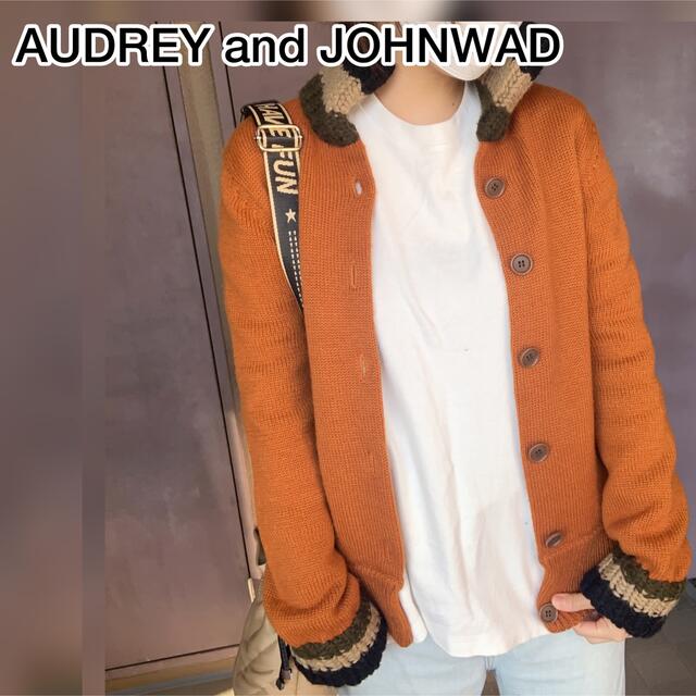 audrey and john wad - オードリーアンドジョンワッド ニット ブルゾン