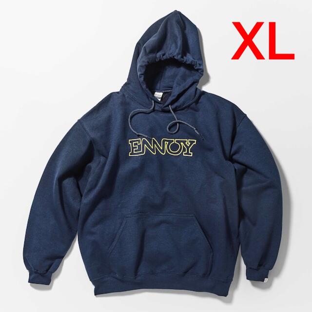 ENNOY パーカー XL ネイビー navy KEN KAGAMI エンノイ