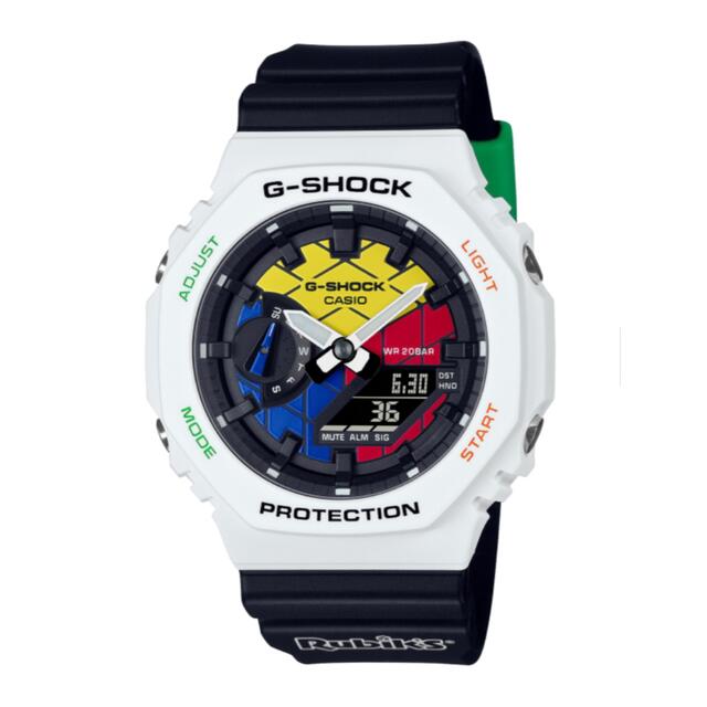 G-SHOCK(ジーショック)の【新品】ジーショック Rubik’s Cube GAE-2100RC-1AJR メンズの時計(腕時計(デジタル))の商品写真