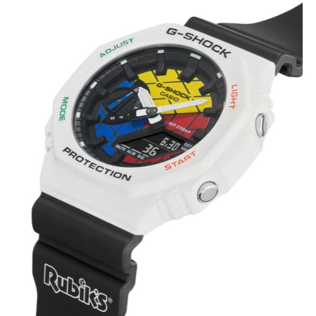 G-SHOCK(ジーショック)の【新品】ジーショック Rubik’s Cube GAE-2100RC-1AJR メンズの時計(腕時計(デジタル))の商品写真