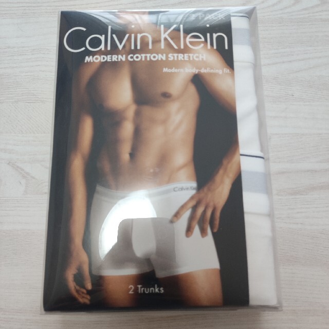 Calvin Klein(カルバンクライン)の【2枚】CALVIN KLEIN ボクサーパンツ NB1086 S メンズのアンダーウェア(ボクサーパンツ)の商品写真
