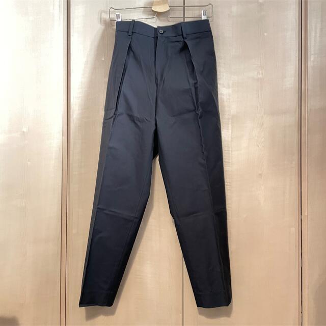 MARKAWARE PEGTOP TROUSERS NAVY