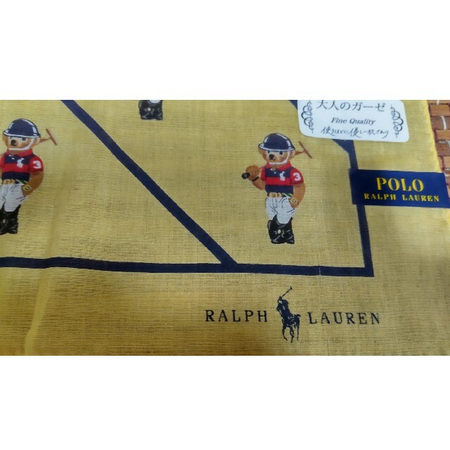 POLO RALPH LAUREN(ポロラルフローレン)の[新品・未使用]ラルフローレンハンカチ4枚セット レディースのファッション小物(ハンカチ)の商品写真