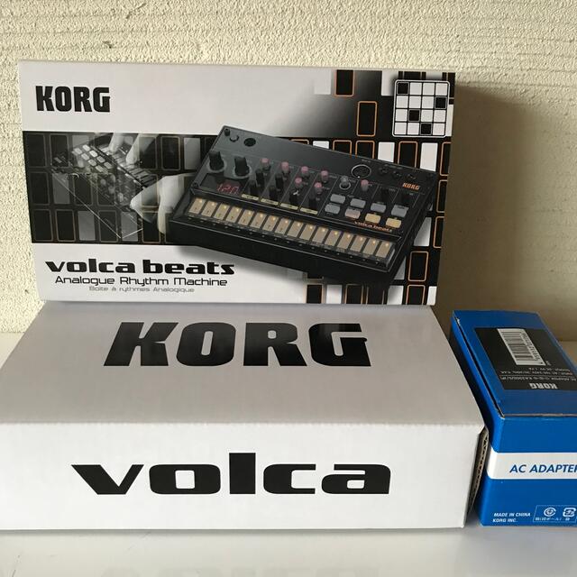 KORG volca beats :コルグ　ヴォルカビーツ 純正ACアダプター付 1