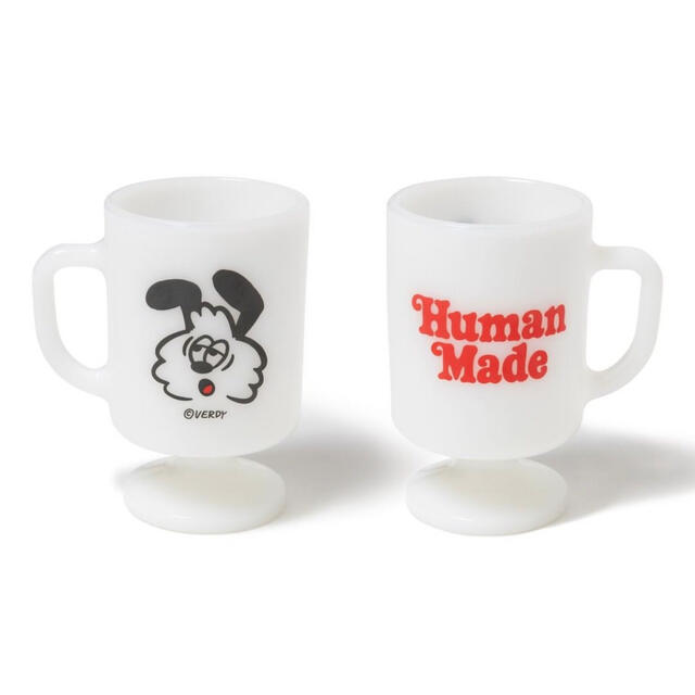 HUMAN MADE(ヒューマンメイド)のHumanmade Vick Milk Glass Pedestal Mug インテリア/住まい/日用品のキッチン/食器(グラス/カップ)の商品写真