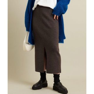 ビューティアンドユースユナイテッドアローズ(BEAUTY&YOUTH UNITED ARROWS)のbeauty&youth ニットスカート　(ロングスカート)