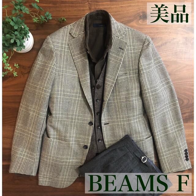 Belvest BEAMS F シルク チェック テーラードジャケット 【SALE/59%OFF】