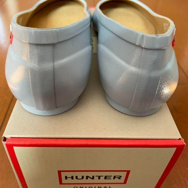 ハンター　HUNTER レディース　レインシューズ　フラットシューズ　パンプス レディースの靴/シューズ(ハイヒール/パンプス)の商品写真