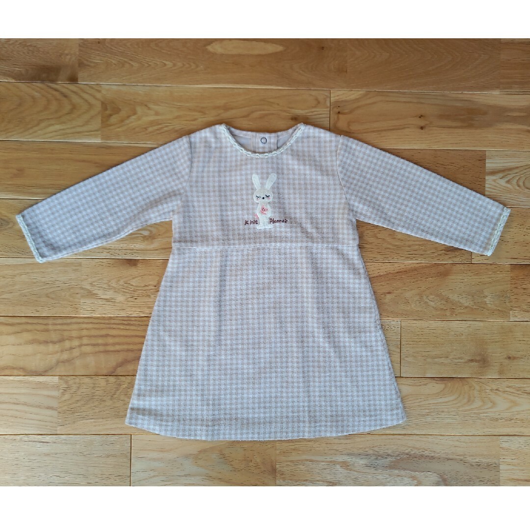 KP(ニットプランナー)のKP　ニットプランナー　ワンピース　95 キッズ/ベビー/マタニティのキッズ服女の子用(90cm~)(ワンピース)の商品写真