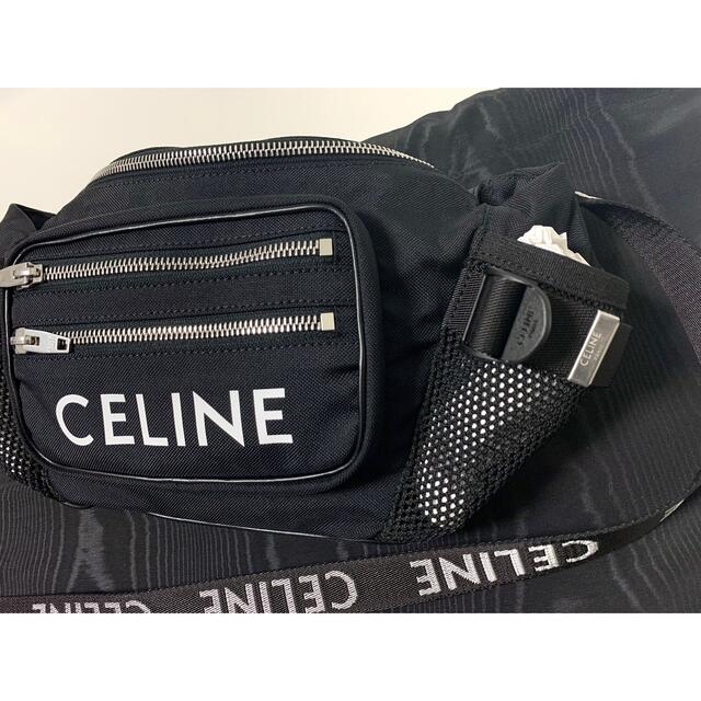 新品《 CELINE セリーヌ 》Large Zipped Belt Bag