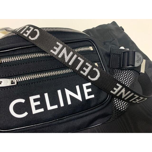 新品《 CELINE セリーヌ 》Large Zipped Belt Bag