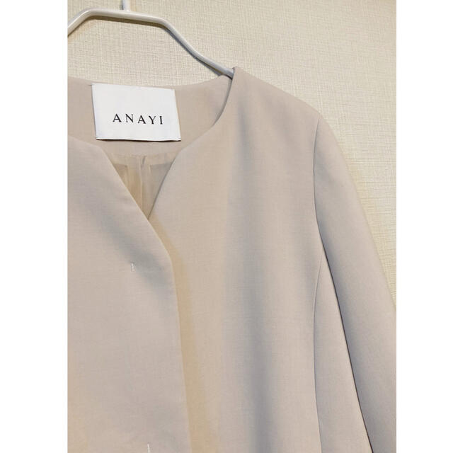ANAYI - 【専用】アナイ ダブルクロス ノーカラーコート スプリング