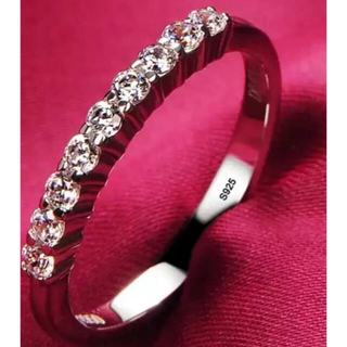 シルバー ジルコニアダイヤモンドリング指輪、婚約指輪、12.5号、(リング(指輪))