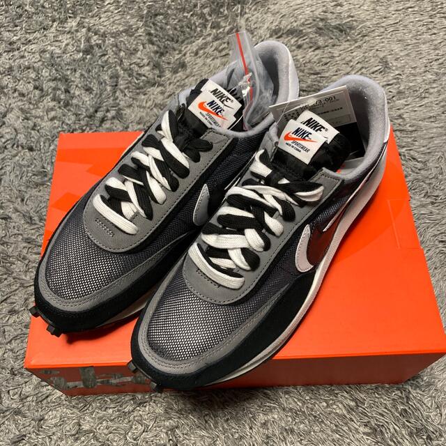 SACAI × NIKE LD WAFFLE BLACK 27cm