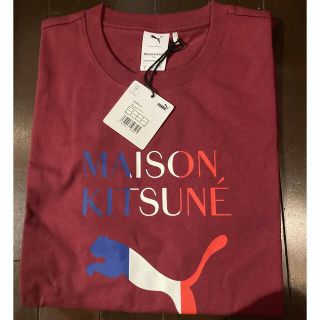 メゾンキツネ(MAISON KITSUNE')のメゾンキツネ　PUMAコラボTシャツ(Tシャツ/カットソー(半袖/袖なし))